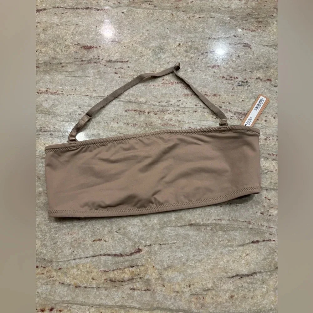 Skims Swim Signature Bandeau top sz M